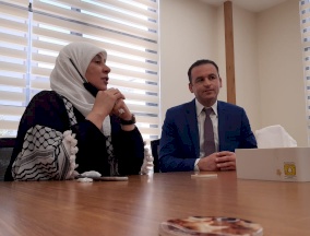 زيارة الدكتورة ليلى غنام لمقر المصنع الجديد