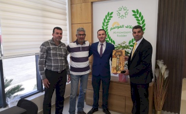 زيارة وفد لجنة ال الخواجا للتهنئه بمقر الشركة الجديد