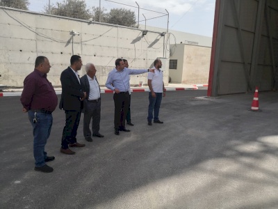 زيارة ادارة شركة الحوامدة الزراعية لمقر الشركة الجديد