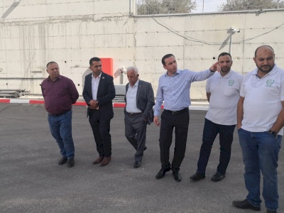 زيارة ادارة شركة الحوامدة الزراعية لمقر الشركة الجديد