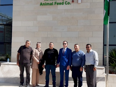 زيارة وفد بلدية نعلين لمقر الشركة الجديد