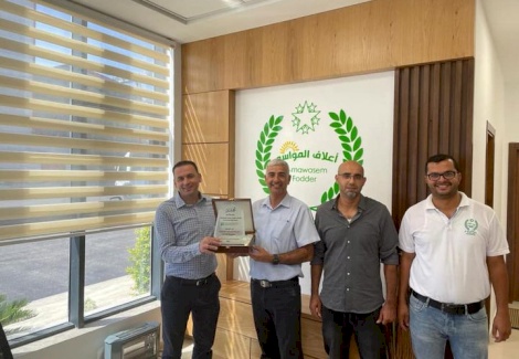 زيارة وفد شركة الجليل للهندسة والطاقة لمقر المصنع الجديد