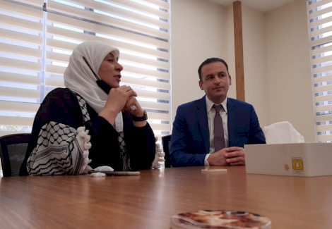 زيارة الدكتورة ليلى غنام لمقر المصنع الجديد