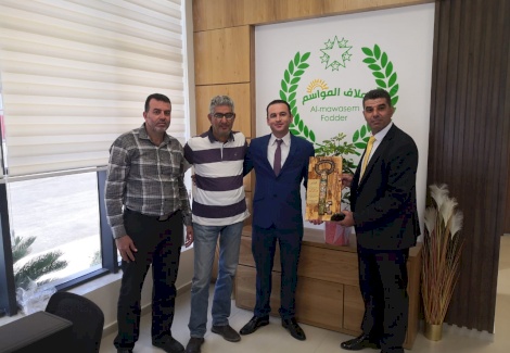 زيارة وفد لجنة ال الخواجا للتهنئه بمقر الشركة الجديد