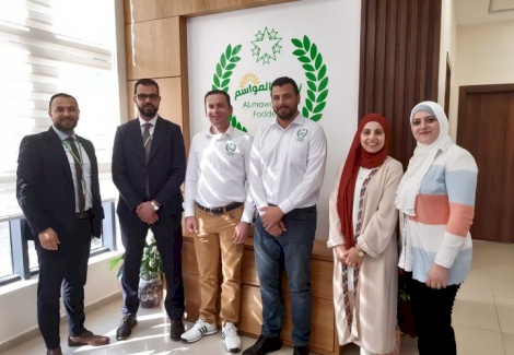 زيارة وفد شركة جوال لمقر الشركة الجديد