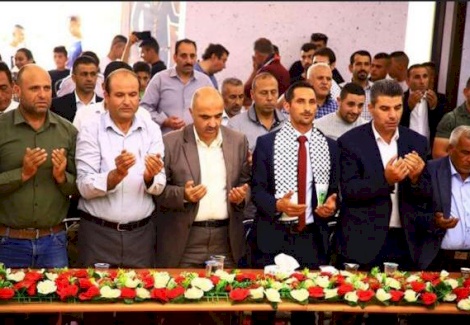 مشاركة بلدية وأهالي عقربا احتفالهم بتكريم طلبة الثانوية العامة