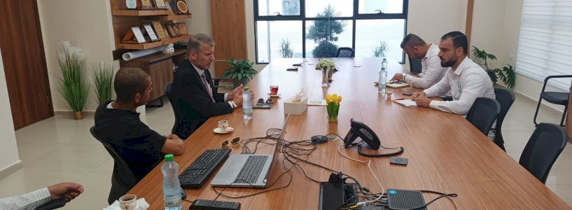 زيارة وفد من وزارة الاقتصاد الوطني لمقر الشركة 